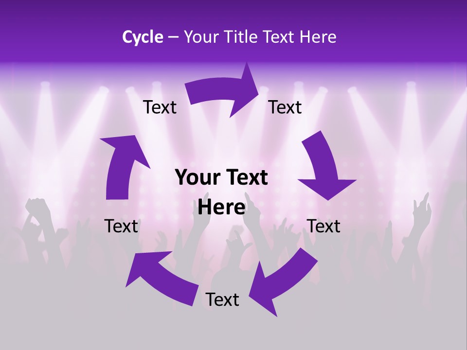 Ocean Sunrise Daughter PowerPoint Template