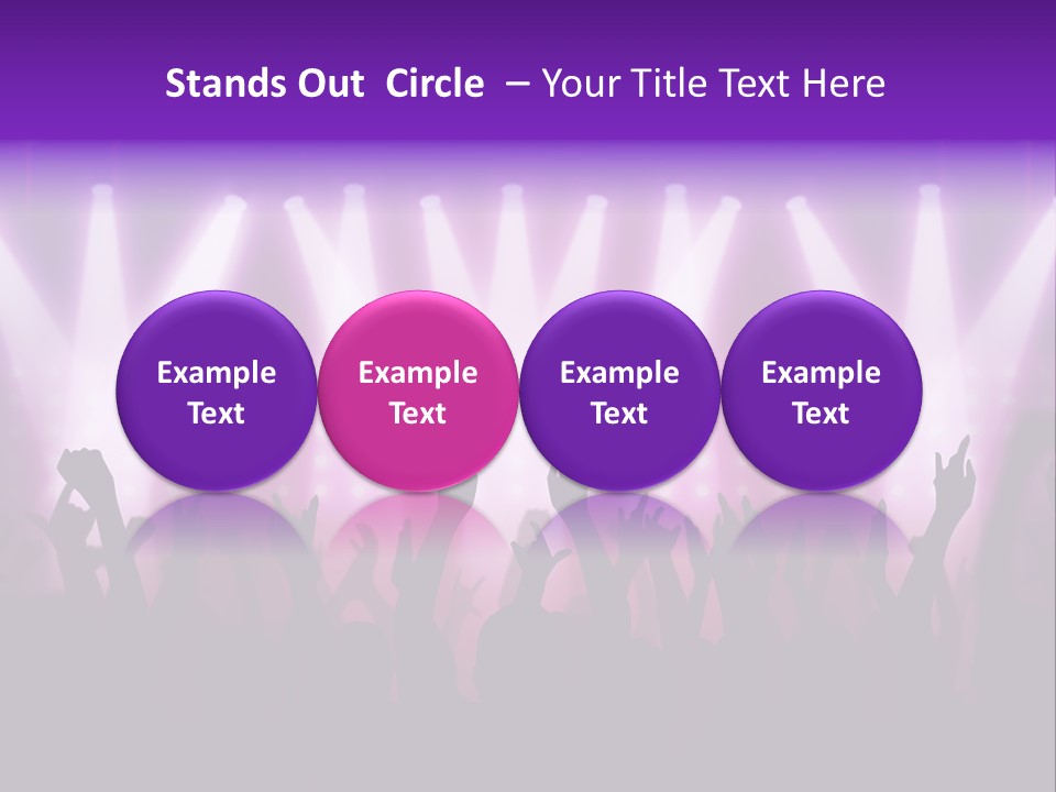 Ocean Sunrise Daughter PowerPoint Template