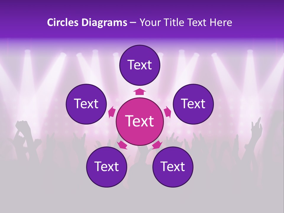 Ocean Sunrise Daughter PowerPoint Template