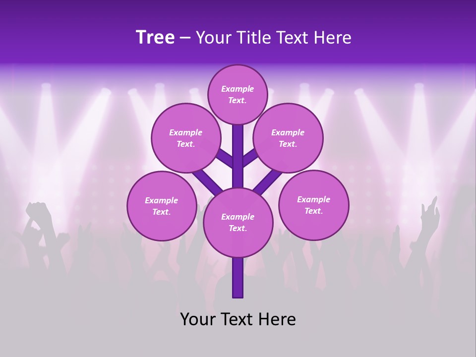 Ocean Sunrise Daughter PowerPoint Template
