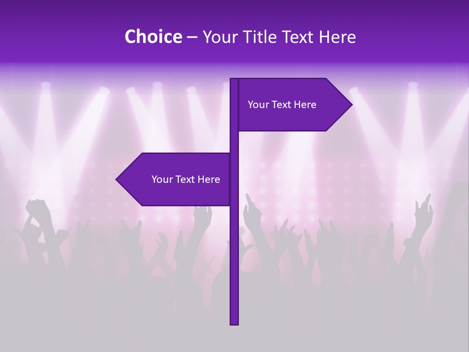 Ocean Sunrise Daughter PowerPoint Template