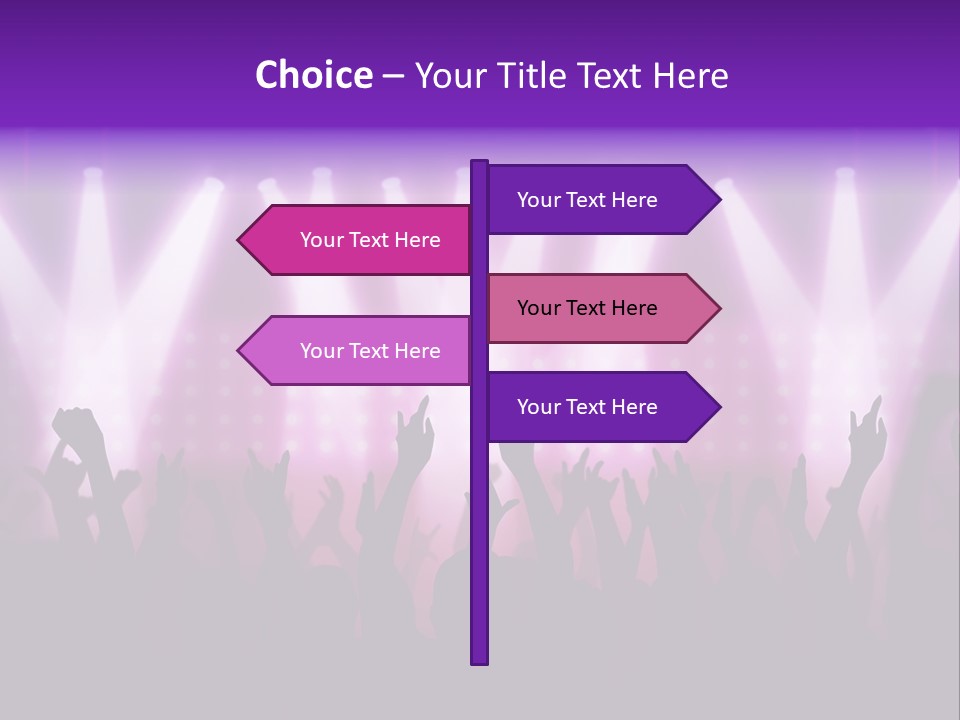 Ocean Sunrise Daughter PowerPoint Template