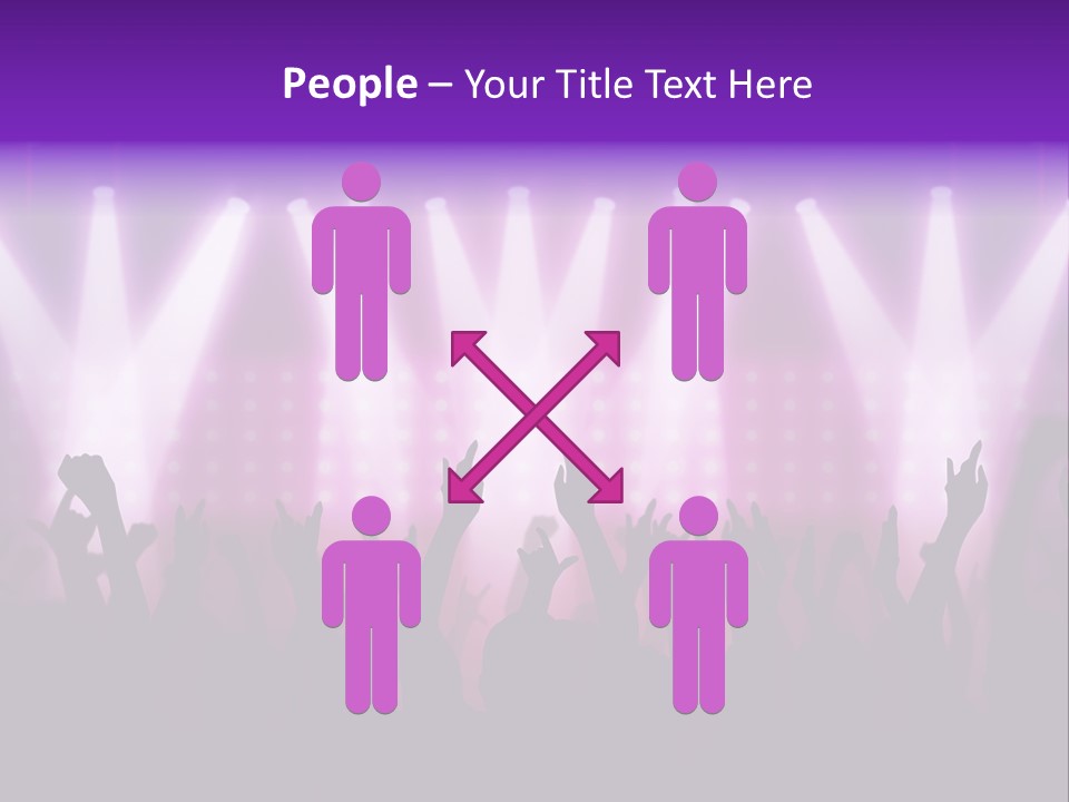 Ocean Sunrise Daughter PowerPoint Template