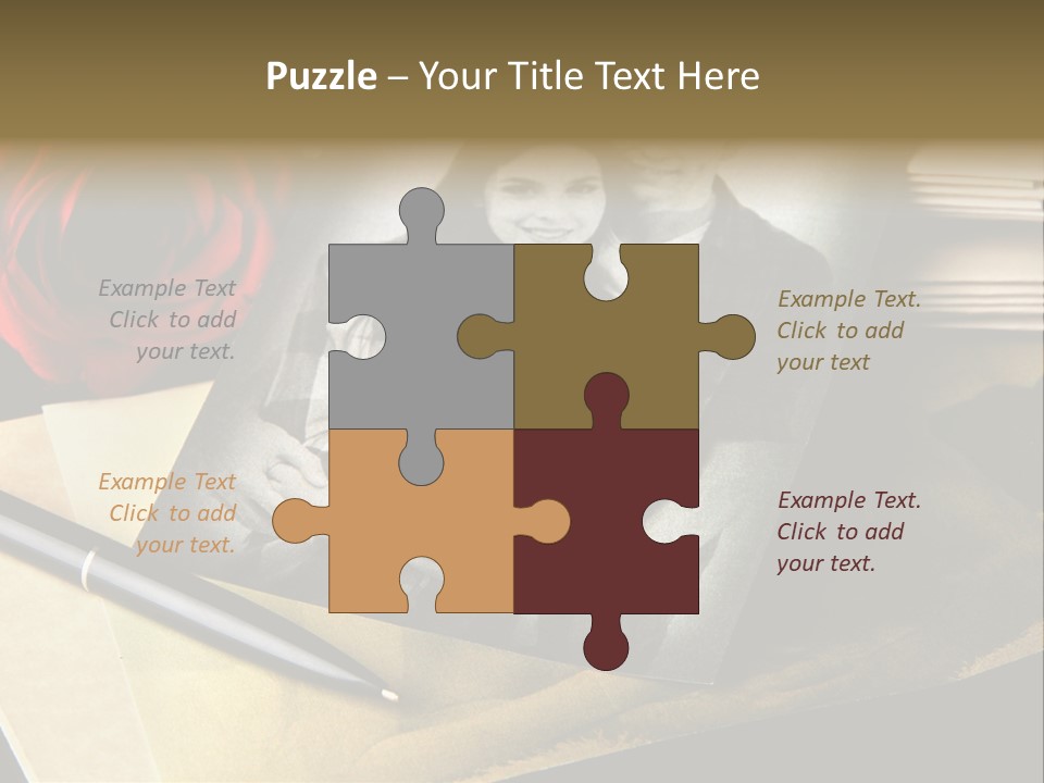 Senior Sunrise Single PowerPoint Template