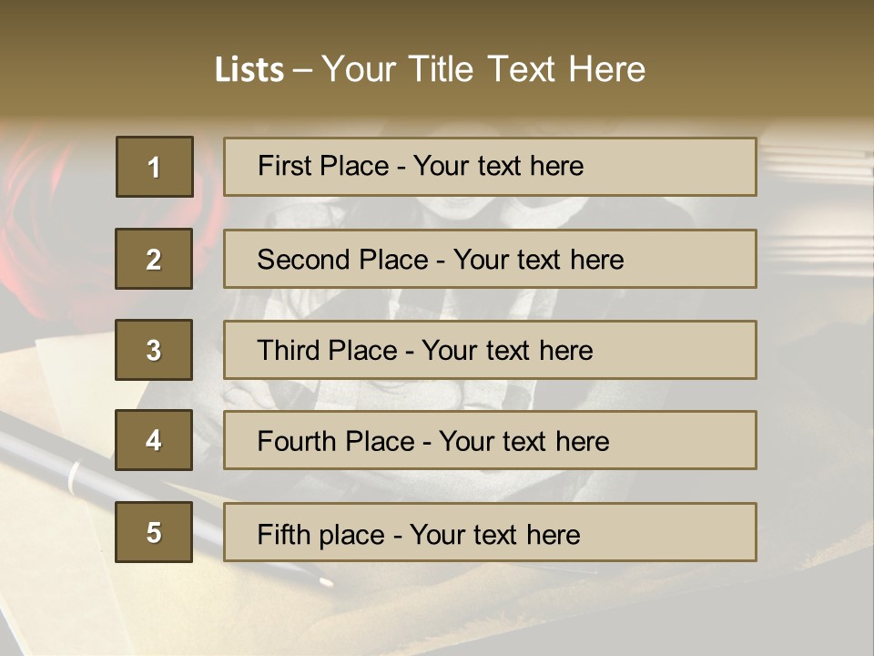 Senior Sunrise Single PowerPoint Template