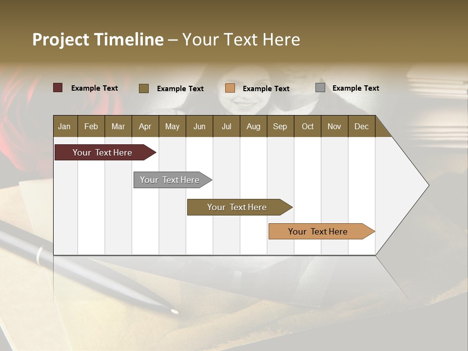 Senior Sunrise Single PowerPoint Template