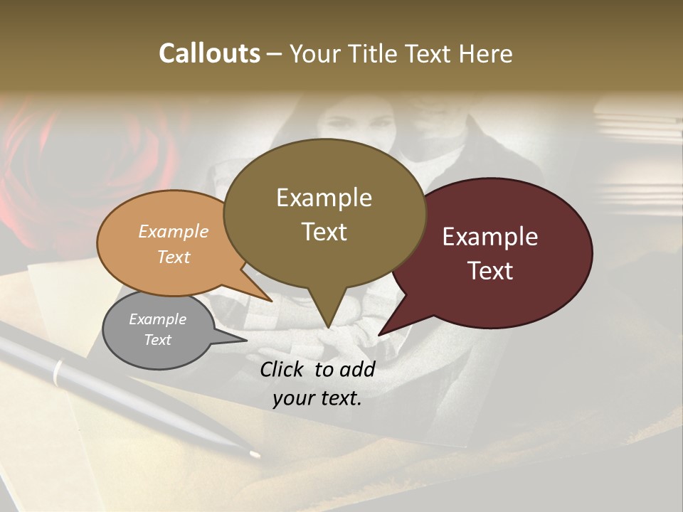 Senior Sunrise Single PowerPoint Template