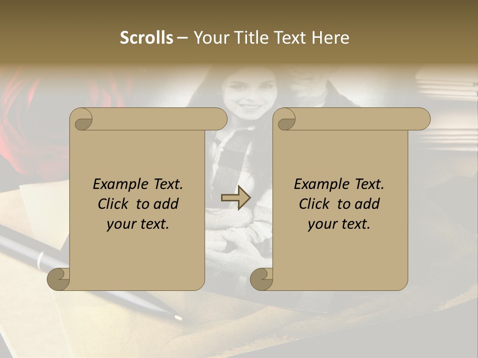 Senior Sunrise Single PowerPoint Template