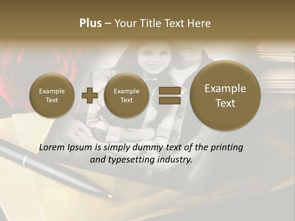 Senior Sunrise Single PowerPoint Template