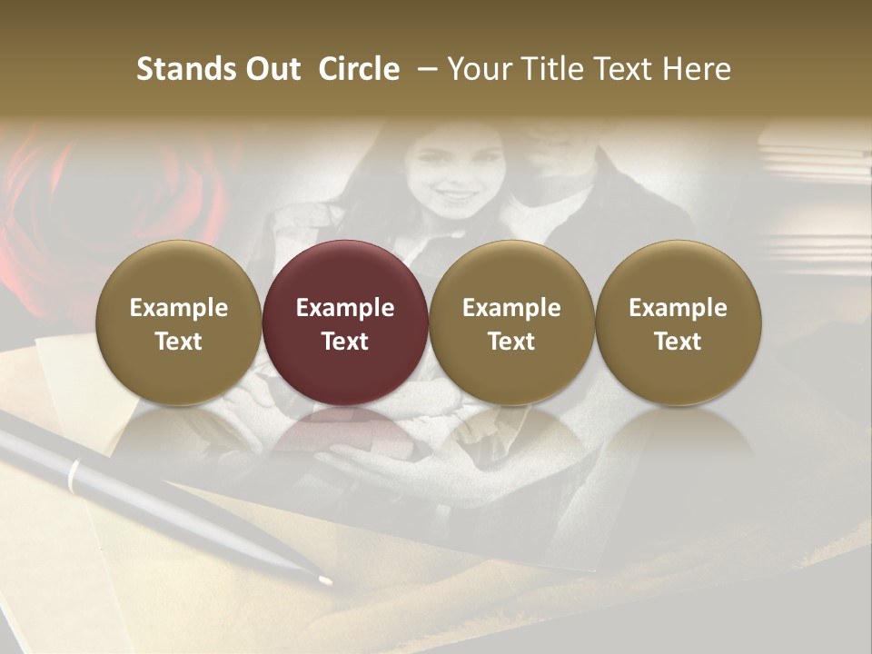 Senior Sunrise Single PowerPoint Template