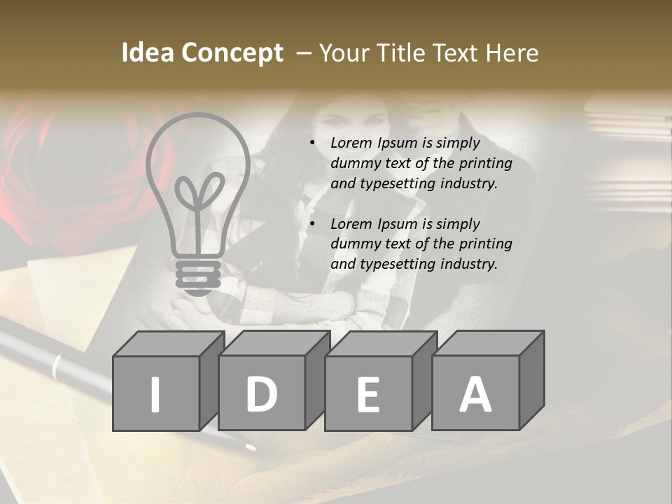 Senior Sunrise Single PowerPoint Template