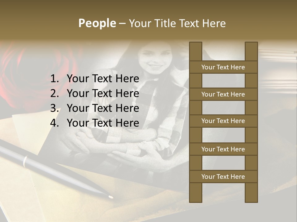 Senior Sunrise Single PowerPoint Template