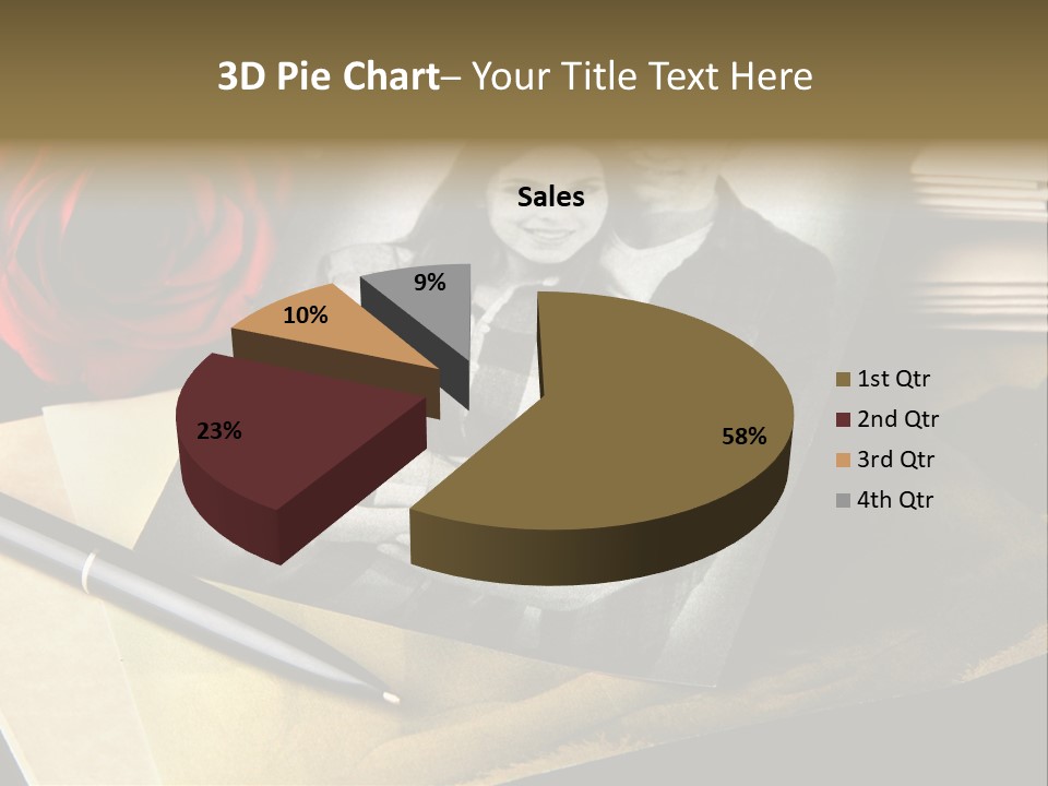 Senior Sunrise Single PowerPoint Template