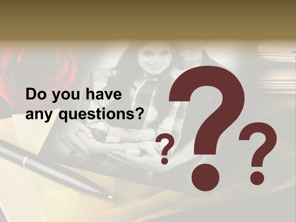 Senior Sunrise Single PowerPoint Template