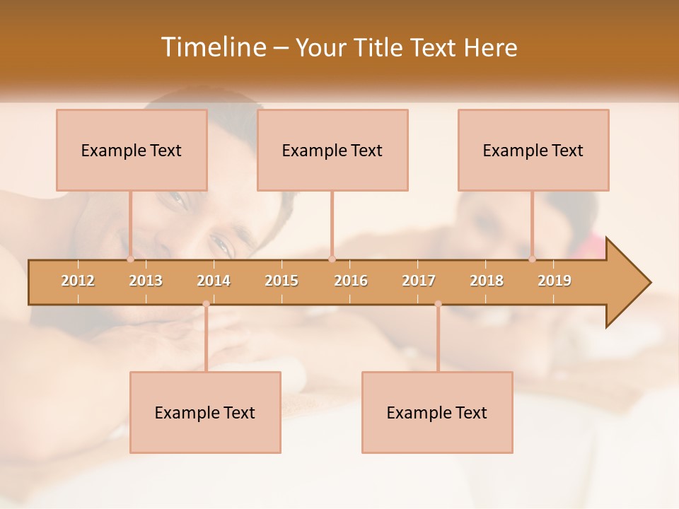 Sand Mother Lifestyle PowerPoint Template