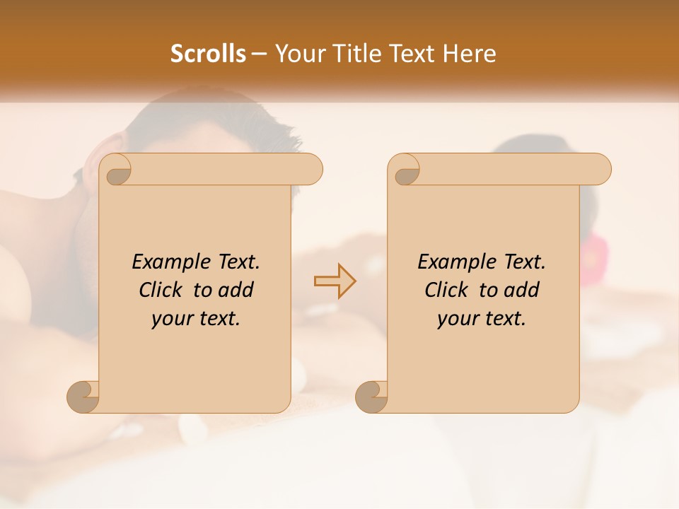 Sand Mother Lifestyle PowerPoint Template