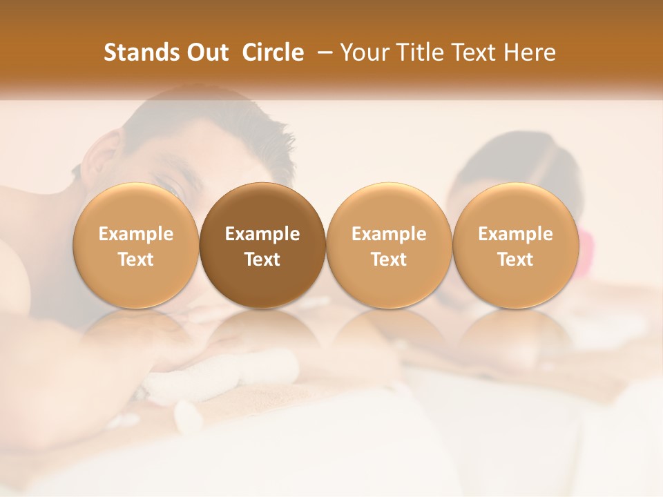 Sand Mother Lifestyle PowerPoint Template