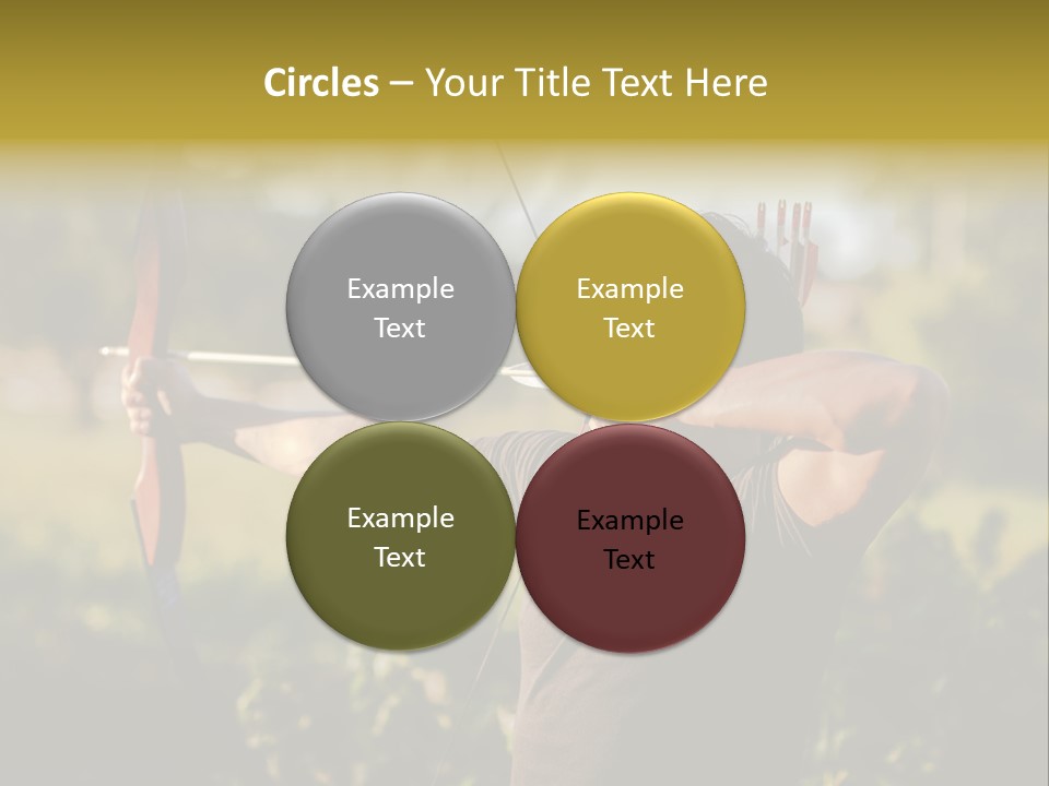 Woman Pensioner Retired PowerPoint Template