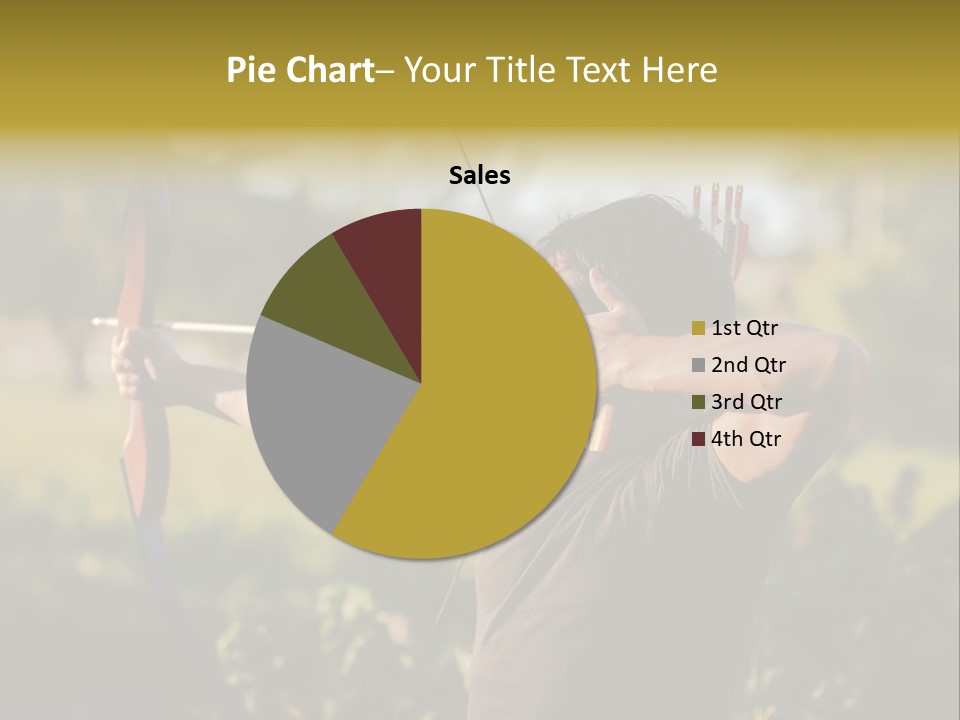 Woman Pensioner Retired PowerPoint Template