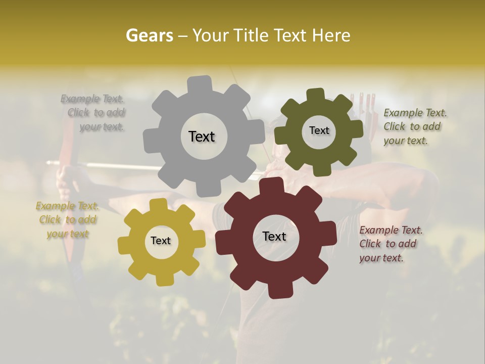 Woman Pensioner Retired PowerPoint Template