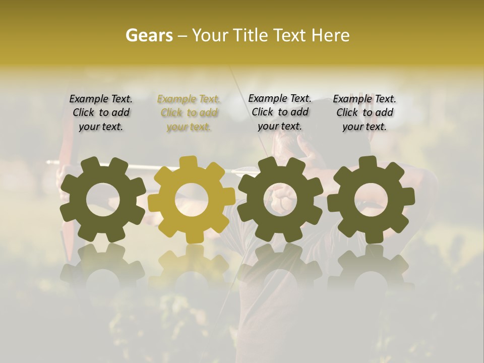 Woman Pensioner Retired PowerPoint Template