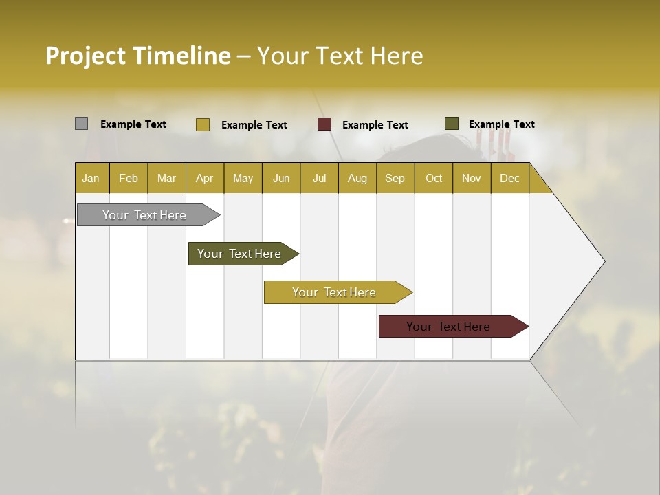 Woman Pensioner Retired PowerPoint Template