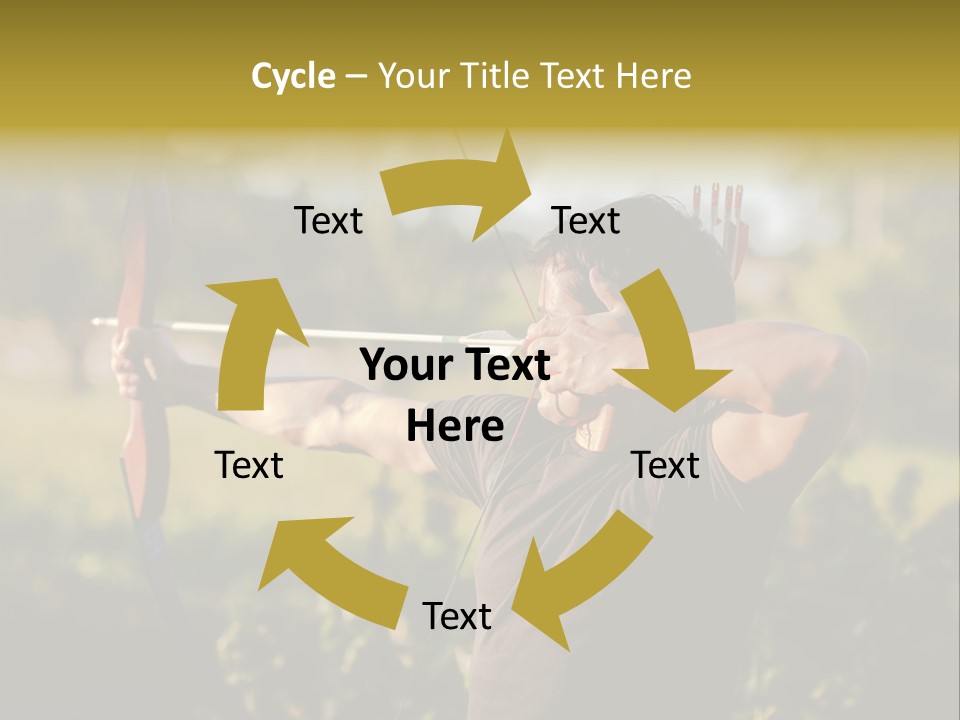 Woman Pensioner Retired PowerPoint Template