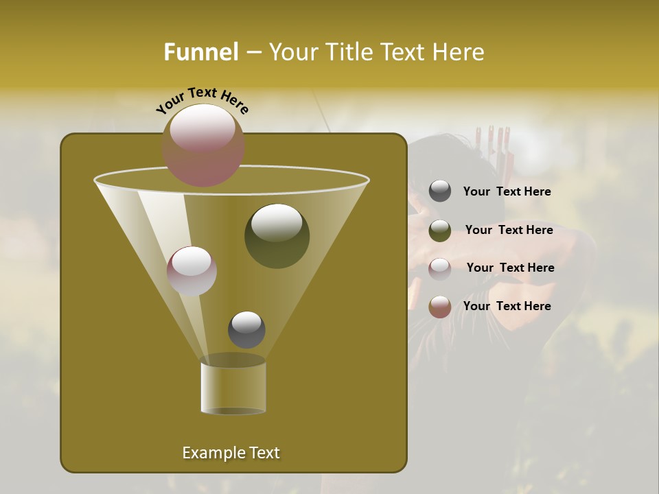 Woman Pensioner Retired PowerPoint Template