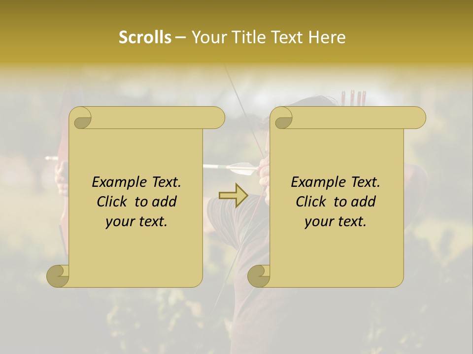 Woman Pensioner Retired PowerPoint Template