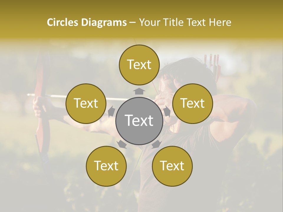 Woman Pensioner Retired PowerPoint Template