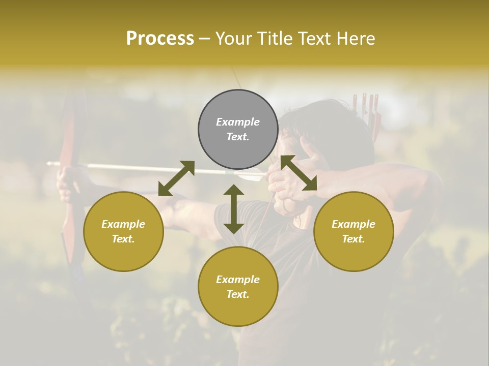 Woman Pensioner Retired PowerPoint Template