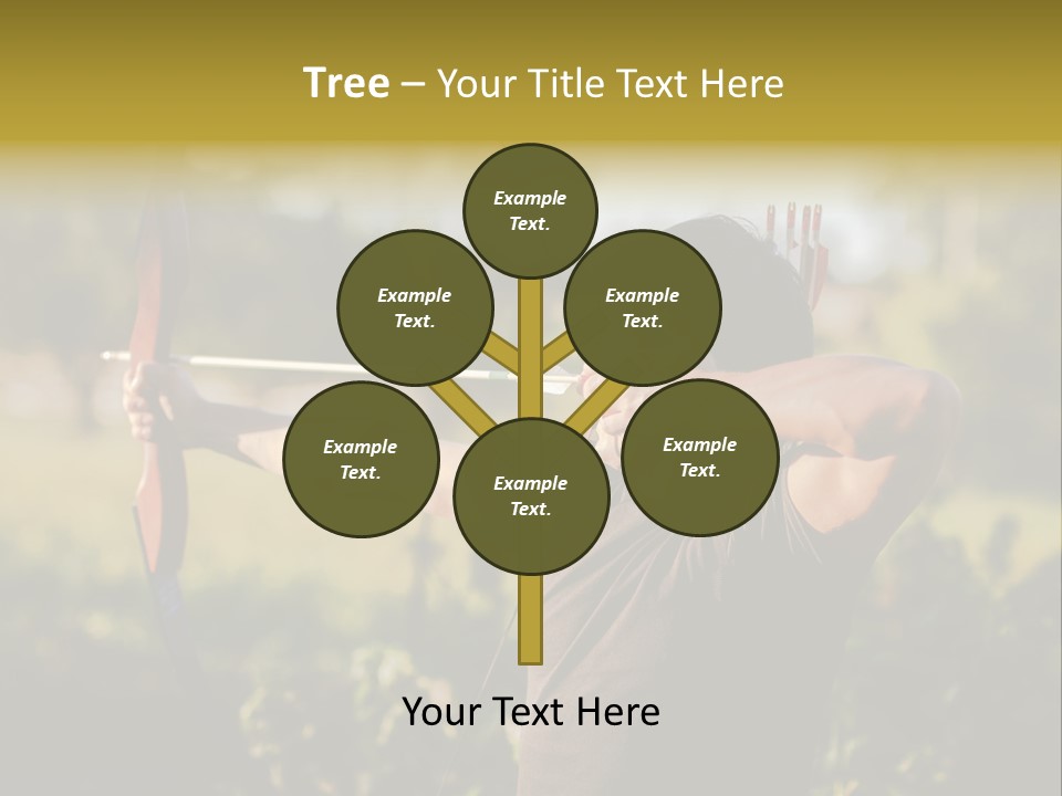 Woman Pensioner Retired PowerPoint Template