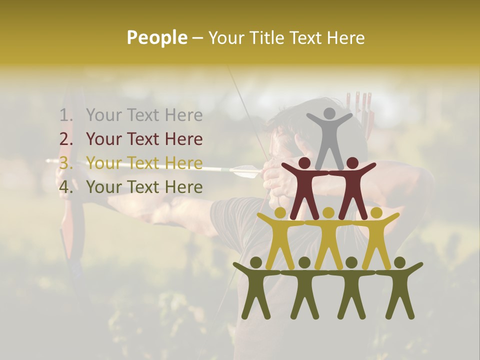 Woman Pensioner Retired PowerPoint Template