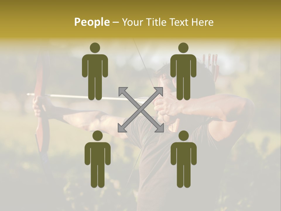 Woman Pensioner Retired PowerPoint Template