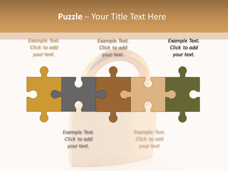 Water Caucasian Senior PowerPoint Template