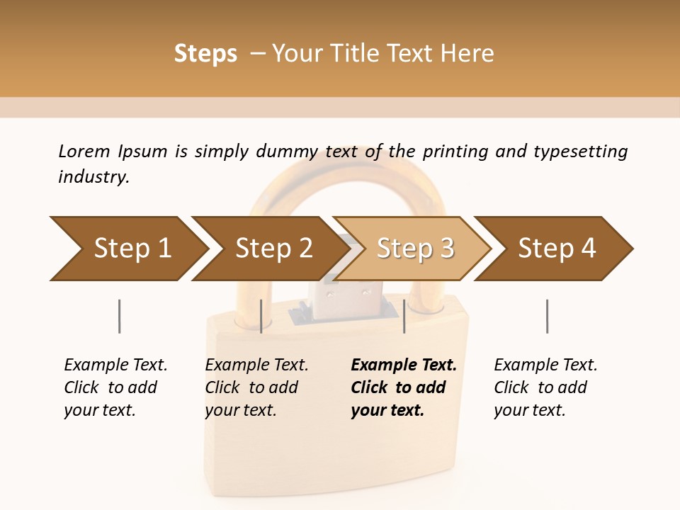 Water Caucasian Senior PowerPoint Template