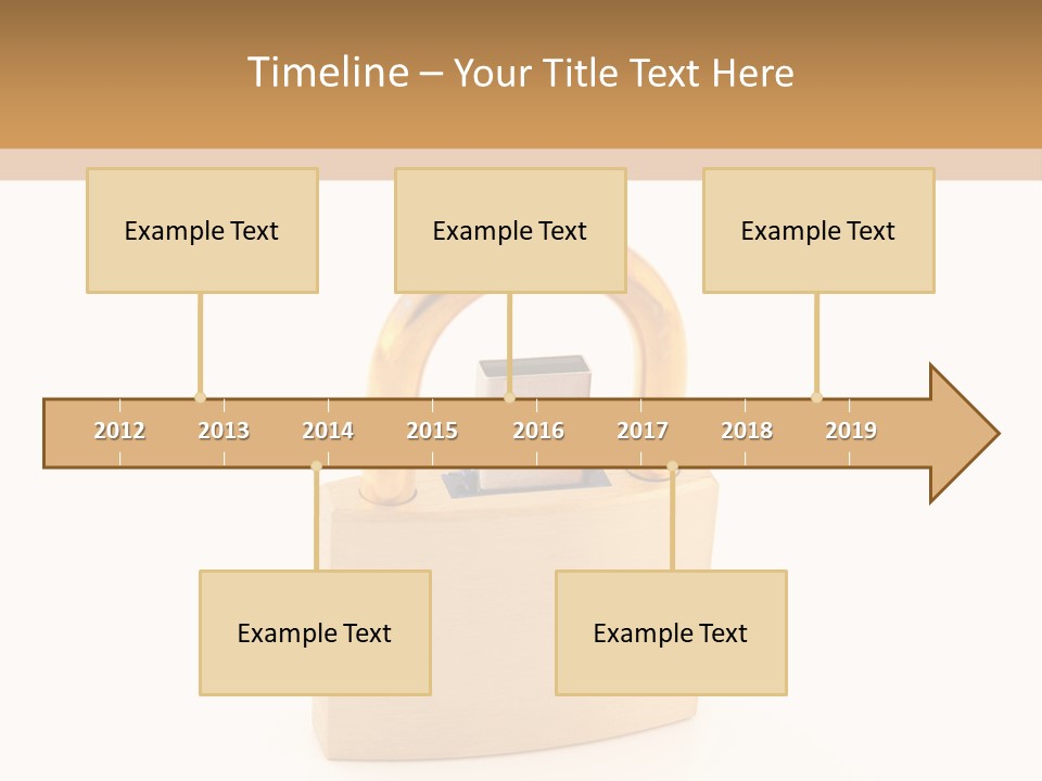 Water Caucasian Senior PowerPoint Template
