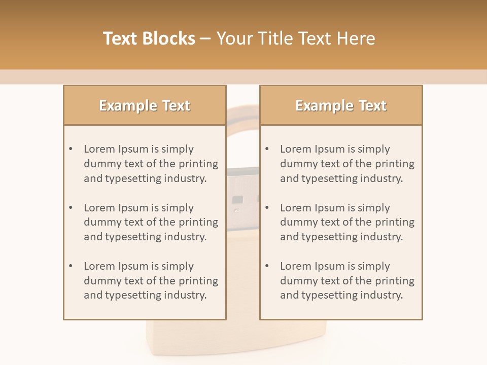 Water Caucasian Senior PowerPoint Template