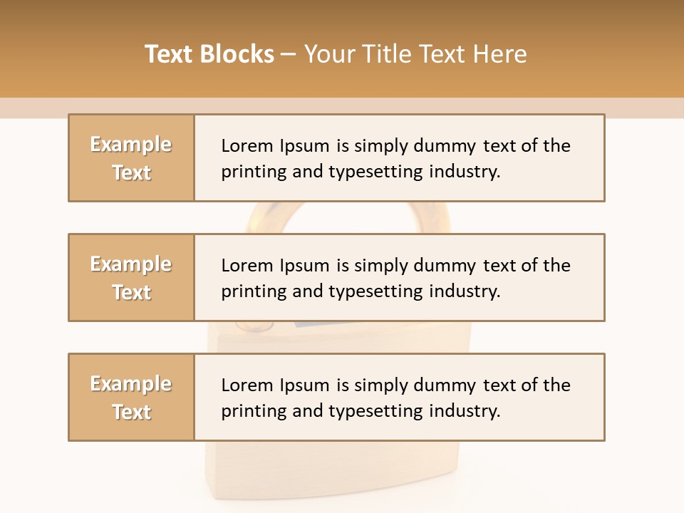 Water Caucasian Senior PowerPoint Template