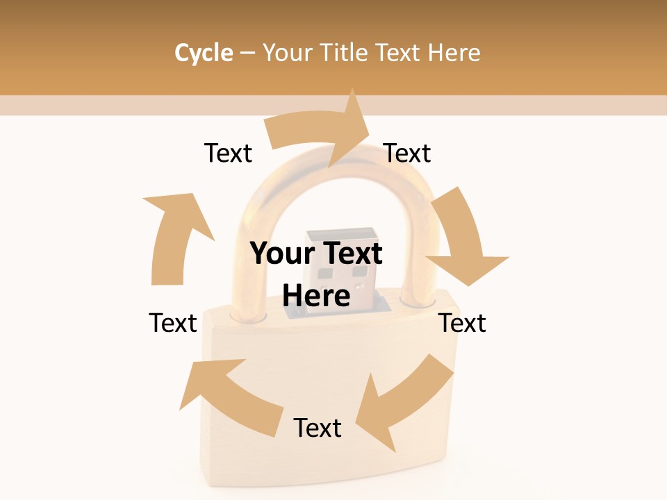 Water Caucasian Senior PowerPoint Template