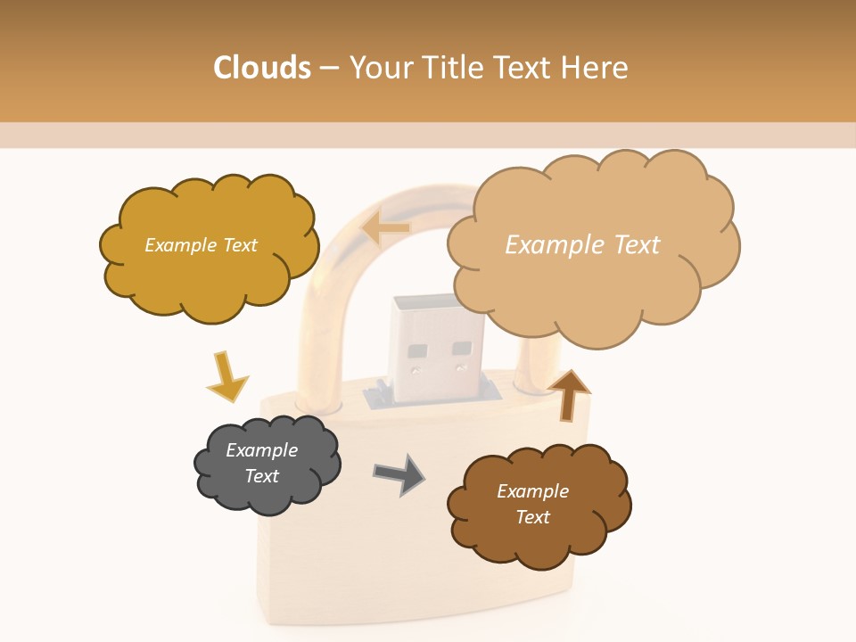 Water Caucasian Senior PowerPoint Template