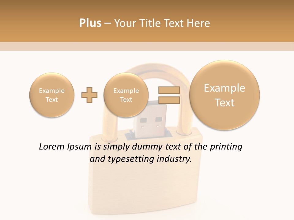 Water Caucasian Senior PowerPoint Template
