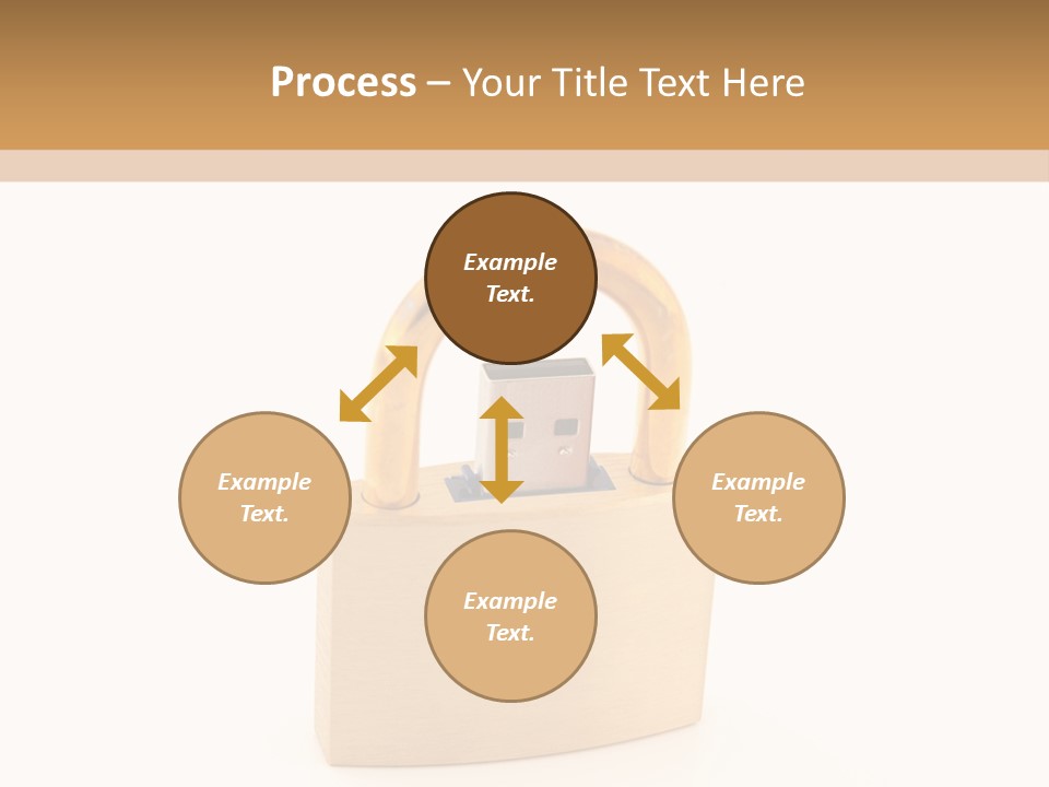 Water Caucasian Senior PowerPoint Template