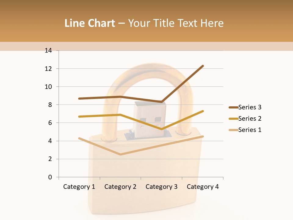 Water Caucasian Senior PowerPoint Template