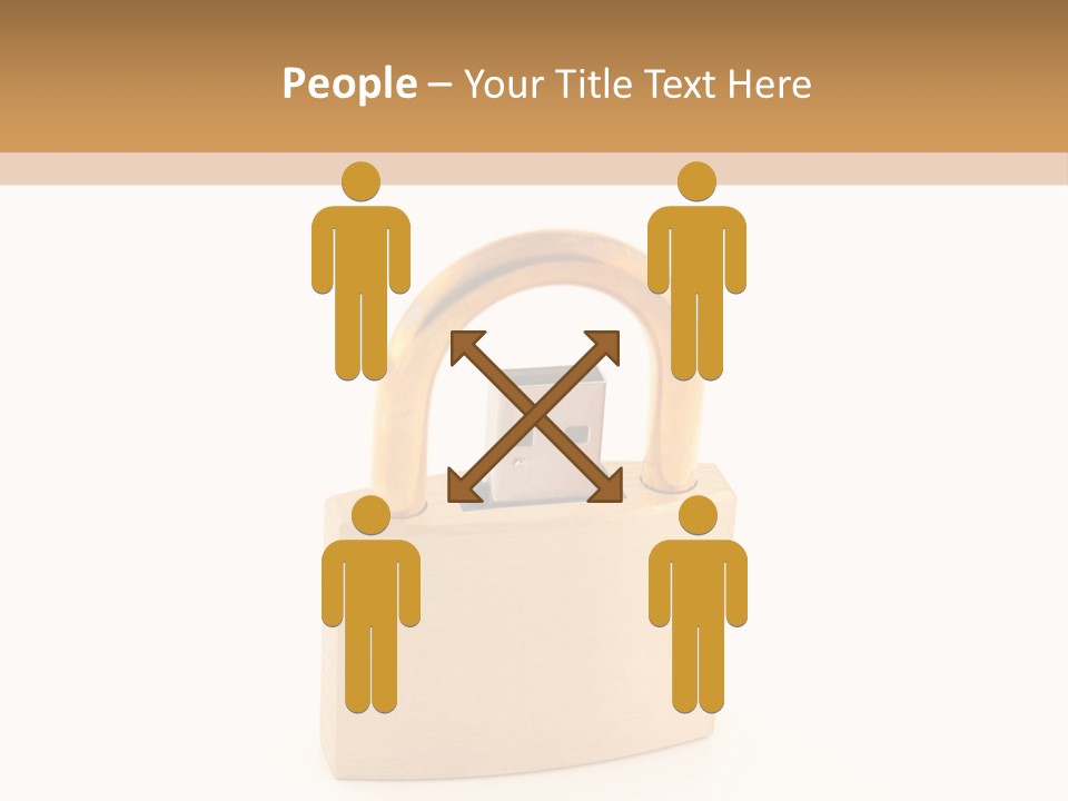 Water Caucasian Senior PowerPoint Template