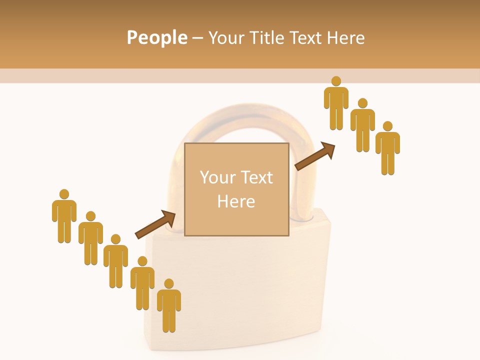 Water Caucasian Senior PowerPoint Template