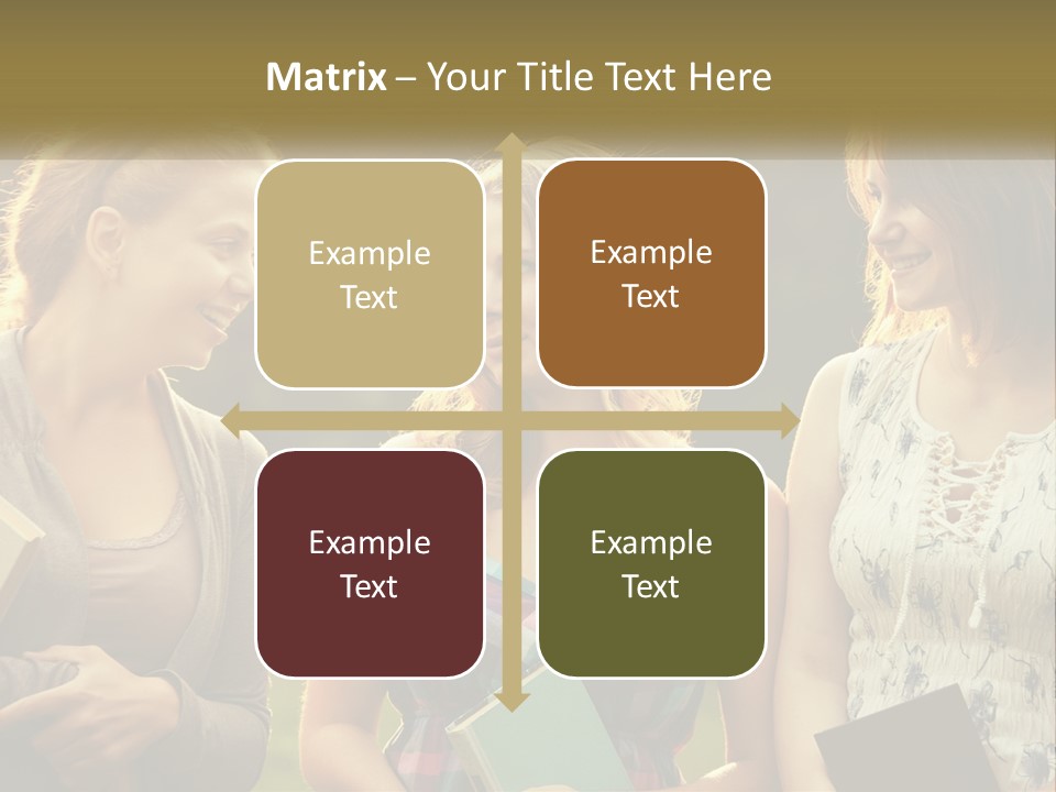 Pensioner Sunset Calm PowerPoint Template