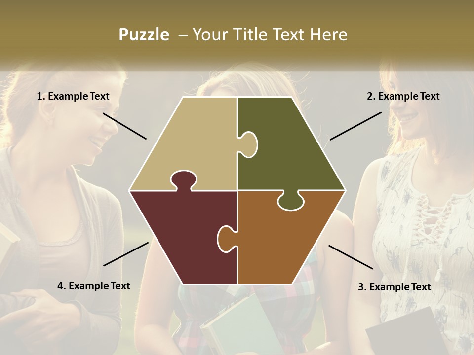 Pensioner Sunset Calm PowerPoint Template