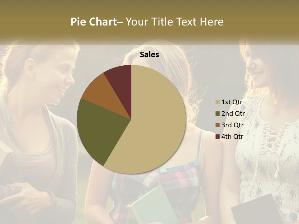 Pensioner Sunset Calm PowerPoint Template
