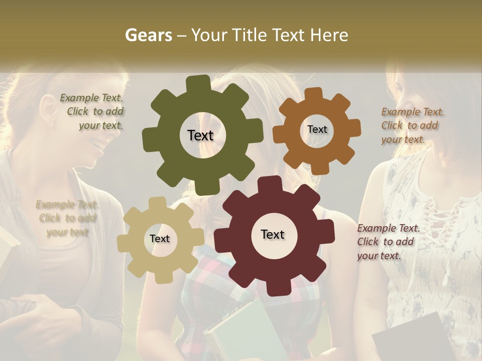 Pensioner Sunset Calm PowerPoint Template